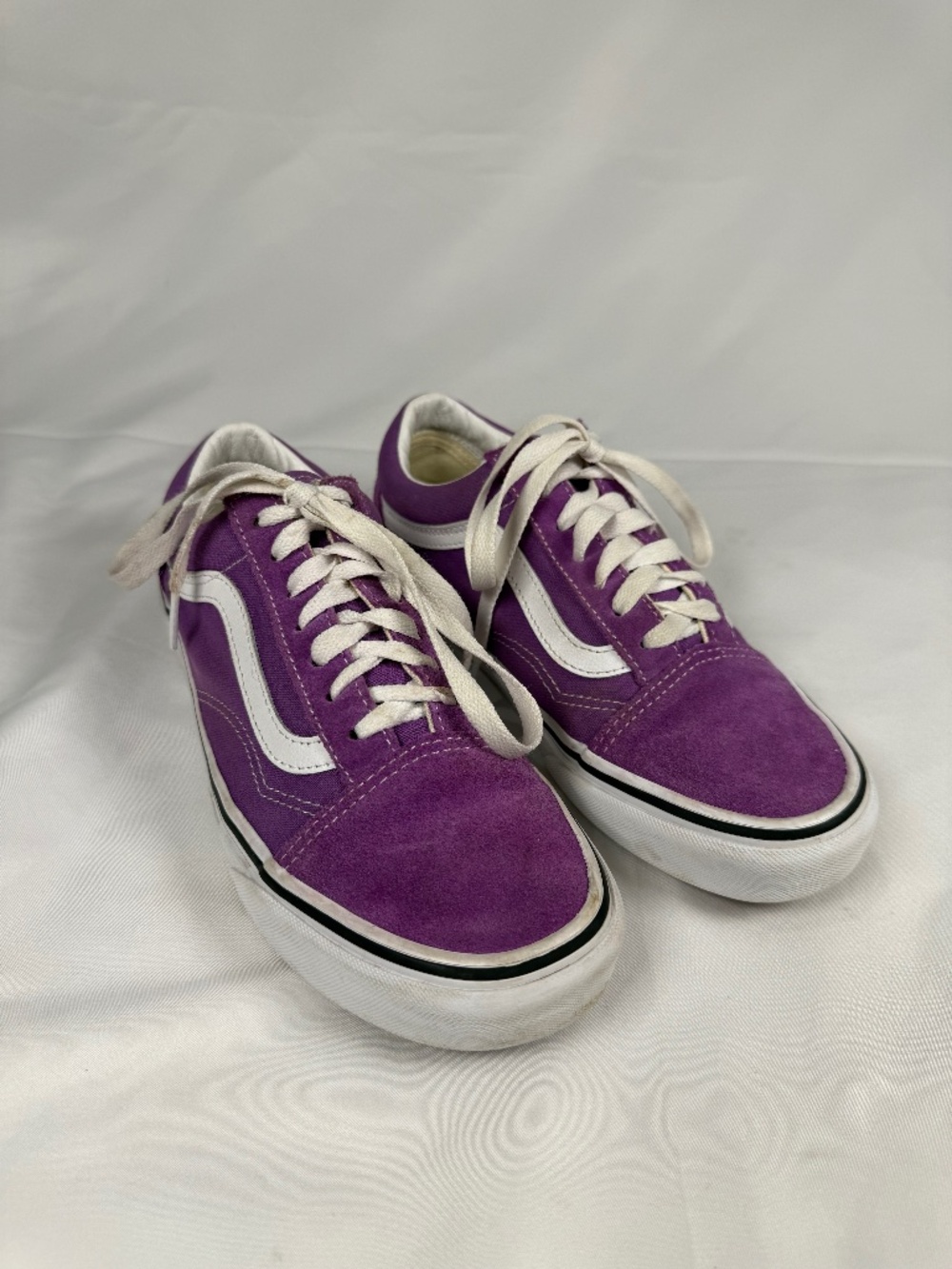 Vans Old Skool Purple Suede Sneakers Womens 7